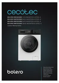 Notice CECOTEC BOLERO DRESSCODE 7410 INVERTER STEEL A Machine à laver