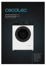 Notice CECOTEC BOLERO DRESSCODE 720 E Machine à laver