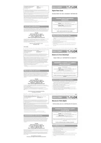 Notice Taylor 5308597 Balance