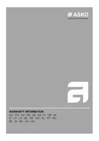 Notice ASKO ODW61BS0 Tiroir et armoire chauffants