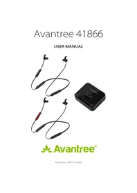 Notice Avantree HT41866 Bouchon d'oreille