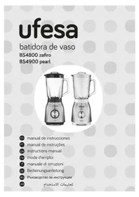 Notice UFESA PEARL BS4900 Blender