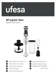 Notice UFESA LCD JUPITER MAX Blender