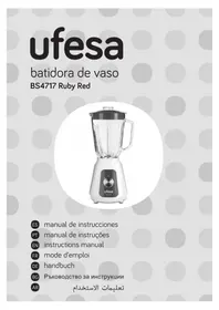 Notice UFESA RUBY RED BS4717 Blender