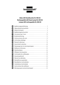 Notice BRENNENSTUHL HL 400 AC Lampe de poche