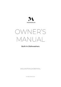 Notice Monogram ZDT925SPNSS Lave-vaisselle