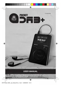 Notice GPO POCKET DAB+ Radio