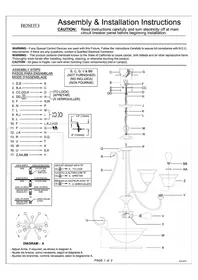 Notice Roseto EMILIA PCH9484BN Lampe