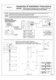 Notice Roseto RILEY PCH8392ABZ Lampe