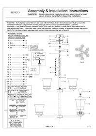 Notice Roseto ELLA PCH3290ABZ Lampe