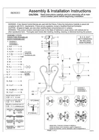 Notice Roseto STELLA PCH7551ABZ Lampe