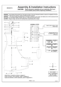 Notice Roseto WILLOW PCH2154ABZ Lampe