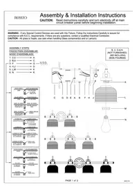 Notice Roseto SOPHIA PBF6240ANTN Lampe