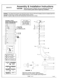 Notice Roseto EMILIA PCH9557BN Lampe