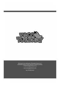 Notice Taco Tuesday TTMP5GRNT Non catégorisé