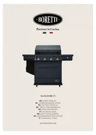 Notice BORETTI MAGGIORE ANTRACIET Barbecue