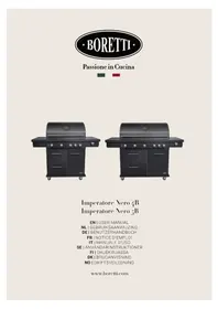 Notice BORETTI IMPERATORE NERO 5B Barbecue