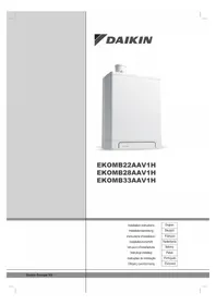 Notice DAIKIN EKOMB28AAV1H Chaudière