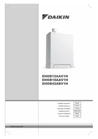 Notice DAIKIN EHOB12AAV1H Pompe à chaleur