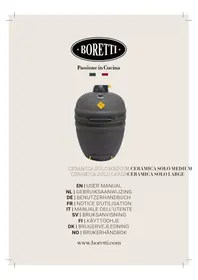 Notice BORETTI CERAMICA SOLO LARGE Barbecue