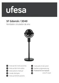 Notice UFESA GDANSK Ventilateur