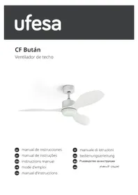Notice UFESA BUTáN Ventilateur