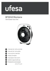 Notice UFESA MONTANA Ventilateur