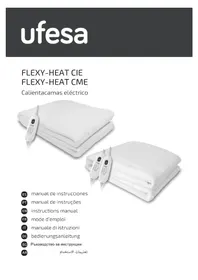 Notice UFESA FLEXY-HEAT CME Couverture/coussin chauffant