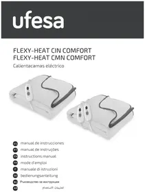 Notice UFESA FLEXY-HEAT CMN COMFORT Couverture/coussin chauffant