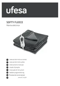 Notice UFESA SOFTY FLEECE Couverture/coussin chauffant