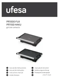 Notice UFESA HAKU PR1100 Plaque de grill