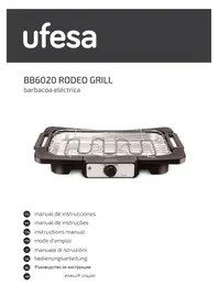 Notice UFESA RODEO GRILL Plaque de grill