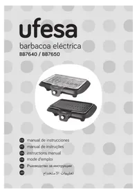Notice UFESA BB7640 Plaque de grill