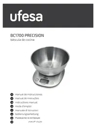 Notice UFESA PRECISION BC1700 Balances de cuisine