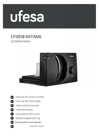 Notice UFESA KATANA Trancheuse