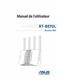 Notice ASUS RT-BE92U Routeur