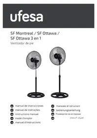 Notice UFESA MONTREAL Ventilateur