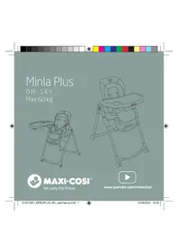 Notice MAXI-COSI MINLA PLUS Chaise haute