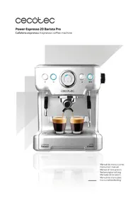 Notice CECOTEC POWER ESPRESSO 20 BARISTA PRO Machine à café