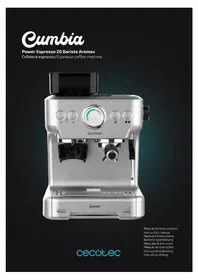 Notice CECOTEC POWER ESPRESSO 20 BARISTA AROMAX Machine à café