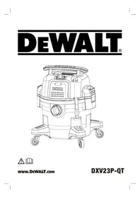 Notice DEWALT DXV23P-QT Aspirateur