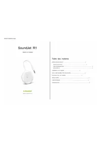 Notice Avantree SOUNDJET R1 Recepteur