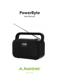 Notice Avantree POWERBYTE Haut-parleur