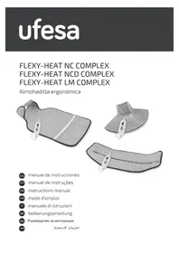Notice UFESA FLEXY-HEAT NC COMPLEX Couverture/coussin chauffant