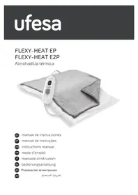 Notice UFESA FLEXY-HEAT E2P Couverture/coussin chauffant