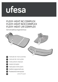 Notice UFESA FLEXY-HEAT LM COMPLEX Couverture/coussin chauffant