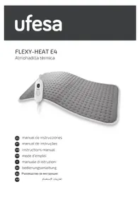 Notice UFESA FLEXY-HEAT E4 Couverture/coussin chauffant