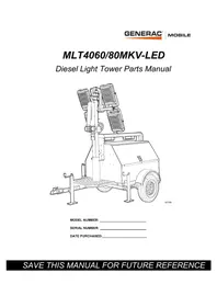 Notice Generac MLT4060 Éclairage