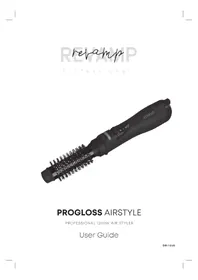 Notice Revamp PROGLOSS AIRSTYLE 6-IN-1 DR-1250 Fer a boucler