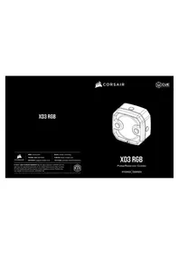 Notice CORSAIR XD3 RGB Système de refroidissement de matériel informatique